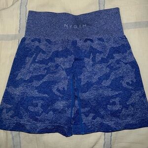 NVGTN BLUE CAMO SHORTS